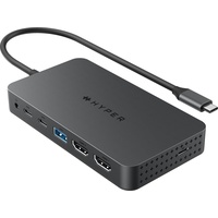 Hyper HyperDrive 7-Port USB-C Hub, schwarz, USB-C 3.1 [Stecker]