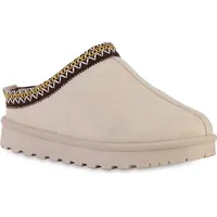 VAN HILL Pantoffeln in Beige