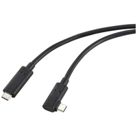 Renkforce Glasfaser USB-C®-Displaykabel USB 3.2 Gen2 USB-C® Stecker einseitig