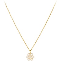 Pernille Corydon Halskette mit Anhänger Ocean Bloom gold