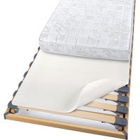 Traumschlaf Matratzenschutzbezug Matratzenunterlage Vlies TRAUMSCHLAF weiß 120 cm x