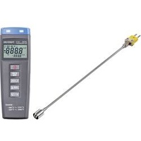 VOLTCRAFT K102 + TP 205 Temperatur-Messgerät Fühler-Typ K