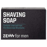 ZEW FOR MEN Shaving Soap with Charcoal 85 g