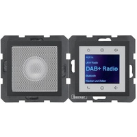 Berker Radio Touch mit Lautsprecher DAB+, Bluetooth B.x, anthrazit