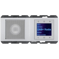 Berker 30807003 Radio Touch mit Lautsprecher DAB+, Bluetooth K.x