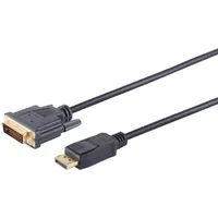 ShiverPeaks S/CONN maximum connectivity Displayportkabel-Displayport Stecker 20p DVI 24+1