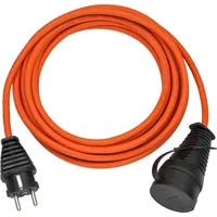 Brennenstuhl 1169960 Strom Verlängerungskabel Orange, Schwarz 5m AT-N05V3V3-F 3G