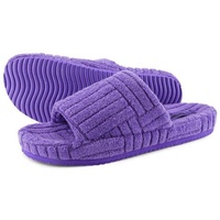 FLIP*FLOP Flip Flop Hausschuh home*frottee Slides Violett violett 38