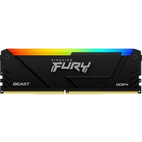 Kingston FURY Beast RGB DIMM 32GB, DDR4-3200, CL16-20-20 (KF432C16BB2A/32)