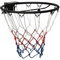 VidaXL Basketballring Schwarz 45 cm Stahl