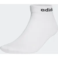 Adidas Non-Cushioned Ankle Socken, 3 Paar White / Black