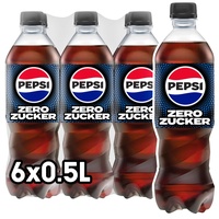 Pepsi Cola Zero PET 6x0,5l