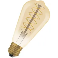 Osram Vintage 1906 LED-Lampe mit Gold-Tönung, 7W, 600lm, Edison-Form