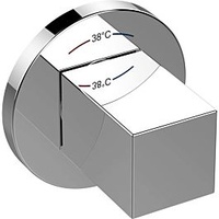 Keuco Edition 90 Brausethermostat 59053010001 Unterputz Montage, eckig, verchromt