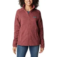 Columbia Damen W Sweater Weather Full Zip Beetroot Heather,