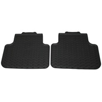 Audi Q8 Q7 Gummifußmatten hinten 2-teiliges Set Allwettermatten 4M1061512A041