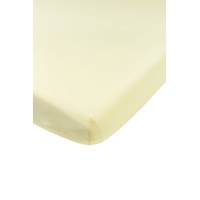 Meyco Baby Spannbettlaken Wiege - Soft Yellow - 40x80/90cm