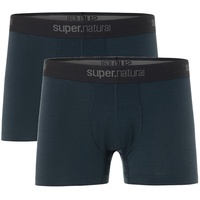 Super.natural Herren Tundra175 2er Pack Unterhosen (Größe XXL, blau)