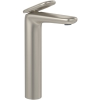 Villeroy & Boch Antao Waschtischarmatur mit Push-Open-Ablaufgarnitur, brushed nickel