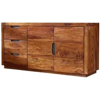 MASSIVMOEBEL24.DE Duke #126) Sideboard Kommode Schrank Anrichte Massivholz Palisander