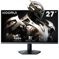 KOORUI Gaming Monitor 27 Zoll, Full HD Rahmenlos Bildschirm
