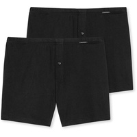 SCHIESSER Herren 2 Pack Boxershorts Baumwolle Jersey weich Unterwäsche,