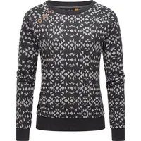 Ragwear Rundhalspullover Darria Aztec Leichter Damen Pullover mit coolem