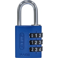 ABUS Alu-Zahlenschloss 144/30 blau