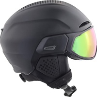 Alpina Alto QV Visierhelm (Größe 51-55cm, schwarz)