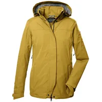 KILLTEC Damen Funktionsjacke mit abzippbarer Kapuze/Outdoorjacke ist wasserdicht KOS