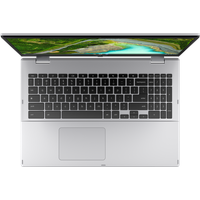 Asus Chromebook CX1 Flip CX1500FKA-E80046, Transparent Silver, Celeron N4500,