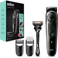 Braun BeardTrimmer 3 BT3342 Wechselstrom/Batterie 39 2 cm Schwarz,