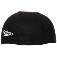 Speedo Polyester Cap Kinder schwimmkappe schwarz