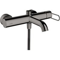 Hansgrohe Axor Uno Einhebel-Wannenmischer Aufputz Bügelgriff polished black chrome