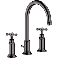 Hansgrohe Axor Montreux 3-Loch Waschtischarmatur 180 mit Kreuzgriffen und