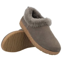 HAFLINGER Iceland Filzpantoffel Hausschuh Anthrazit, Gr 36 EU