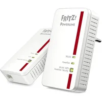 AVM FRITZ!Powerline 1240E WLAN 1200 Mbit/s Eingebauter Ethernet-Anschluss Rot,