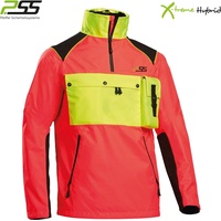 PSS Schlupfjacke X-treme Hybrid Rot/Gelb - L