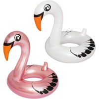 BESTWAY Schwimmring Flamingo Schwan ab 14 Jahren 165 x