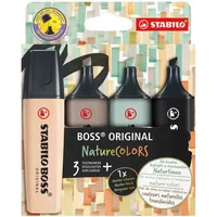 Stabilo BOSS ORIGINAL Textmarker farbsortiert, 4 St.