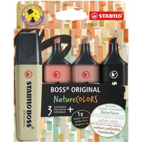 Stabilo BOSS ORIGINAL Textmarker farbsortiert, 4 St.