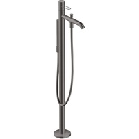 Hansgrohe Axor Uno Einhebel-Wannenmischer bodenstehend, mit Bügelgriff, Brushed Black