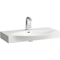 Laufen Palace Waschtisch 90 cm, weiß, Überlauf, 1 Hahnloch