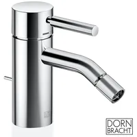 Dornbracht Meta Bidet-Einhandbatterie mit Ablaufgarnitur, Ausladung 125 mm,