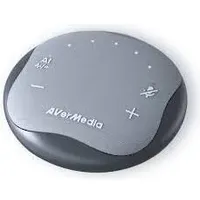 AverMedia Pocket SpeakerPhone Hub (AS315), Konferenzgerät, Grau