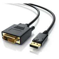 CSL DisplayPort Video-Kabel, 20 Pins, DVI-D, Monitorkabel, HDCP und