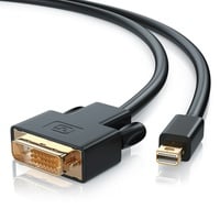 CSL Mini DisplayPort zu DVI Video-Kabel, miniDP Monitor Adapter