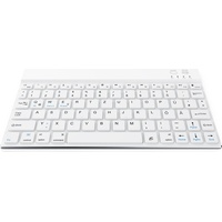 CSL Wireless-Tastatur, Ultra Slim Keyboard, Bluetooth, Aluminium Gehäuse, DE