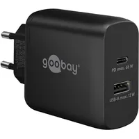 Goobay 65409 Ladegerät für Handy, Laptop schwarz