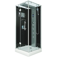 AcquaVapore AquaVapore Dampfdusche Duschtempel Sauna Dusche Duschkabine D38-13L2 90x90